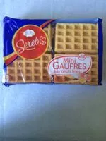 Mängden socker i Mini Gaufres aux oeufs frais
