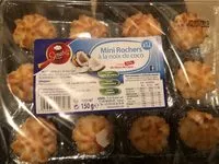 Mängden socker i Mini rochers à la noix de coco