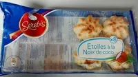 Mängden socker i Étoiles à la noix de coco