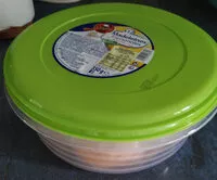 Mängden socker i X12 madeleines espagnoles 350G boîte plastique