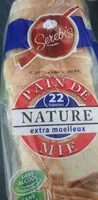 Mängden socker i Pain de mie nature