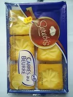 Mängden socker i Carrés au Beurre