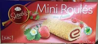 Mängden socker i Mini roulés aux fraises