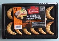 Mängden socker i 12 Fleurons feuilletés