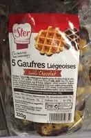 Mängden socker i Gaufres liégeoises chocolat