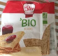 Mängden socker i Crêpes nature bio
