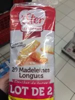 Mängden socker i Madeleines