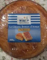 Mängden socker i Gâteau breton d"armor