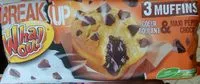 Mängden socker i Break Up 3 Muffins Coeur coulant & Maxi pépites Chocolat