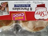 Mängden socker i Pancakes au lait frais