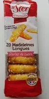 Mängden socker i madeleines.longues