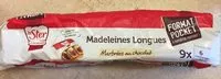Mängden socker i Madeleines longues