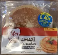 Mängden socker i 4 maxi pancakes