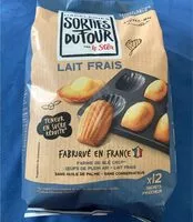 Mängden socker i Madeleines sorties du four
