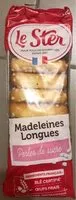 Mängden socker i Madeleines longues