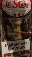 Mängden socker i Madeleine longues Marbrées Chocolat