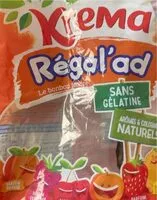 Mängden socker i Krema