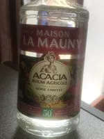 Mängden socker i Rhum agricole acacia