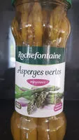 Mängden socker i Asperges vertes moyennes