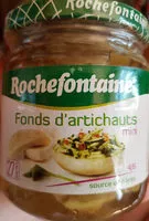 Mängden socker i Fonds d'artichauts - Rochefontaine