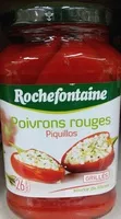 Mängden socker i Poivrons rouges piquillos grillés