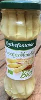 Mängden socker i Asperges bio blanches moyennes Rochefontaine