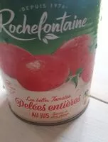 Mängden socker i Les belles Tomates pelées entières