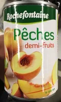 Mängden socker i Pêches demi-fruits au sirop léger