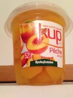 Mängden socker i Pêches (Solides et Liquides, Pack de Jus, en Conserve)