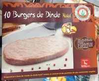Mängden socker i Burgers de dinde Halal