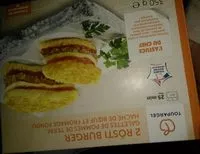 Mängden socker i Rosti burger