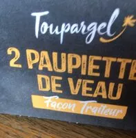 Mängden socker i Paupiette de veau