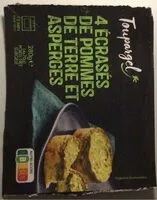 Mängden socker i 4 ecrases de pommes de terre et asperges