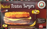 Mängden socker i Halal Potatoes Burgers