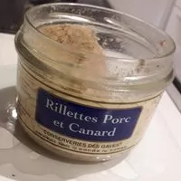 Mängden socker i Rillettes Porc et Canard