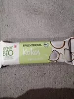 Mängden socker i Fruchtriegel Kokos