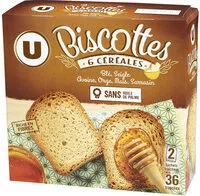 Mängden socker i Biscottes aux 6 céréales