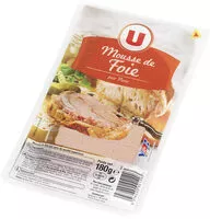 Mängden socker i Mousse de foie qualité supérieure pur porc