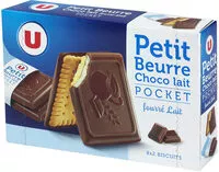 Mängden socker i Biscuits petit beurre choco lait fourré