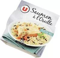 Mängden socker i Saumon à l'oseille et duo de riz