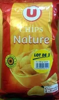 Mängden socker i Chips nature