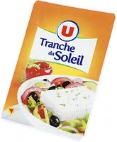 Mängden socker i Fromage au lait pasteurisé Tranche du Soleil