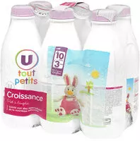 Mängden socker i Lait UHT de suite Croissance