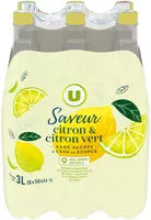 Mängden socker i Boisson à base d'eau de source aromatisée au citron et citron vert sans sucre