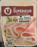 Mängden socker i Le Supérieur avec couenne