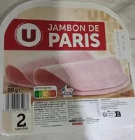 Mängden socker i Jambon de paris