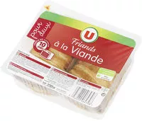 Mängden socker i Friands à la viande