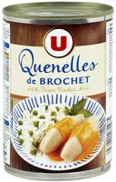 Mängden socker i Quenelles de brochet sauce nantua aromatisée