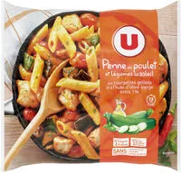 Mängden socker i Penne au poulet et aux légumes du soleil