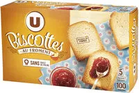 Mängden socker i Biscottes au froment antichoc